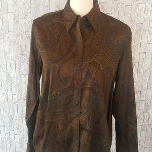 Vintage 90's Ralph Lauren Paisley Renaissance